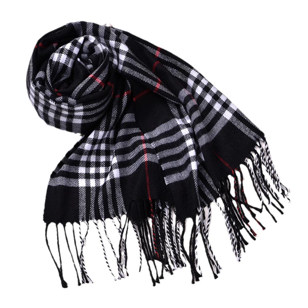 สไตล์อังกฤษฤดูหนาวผ้าพันคอ Fau - Wool Scarf Men บทวิจารณ์และราคา