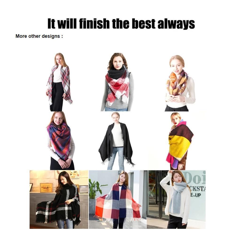 สไตล์อังกฤษฤดูหนาวผ้าพันคอ Fau - Wool Scarf Men บทวิจารณ์และราคา