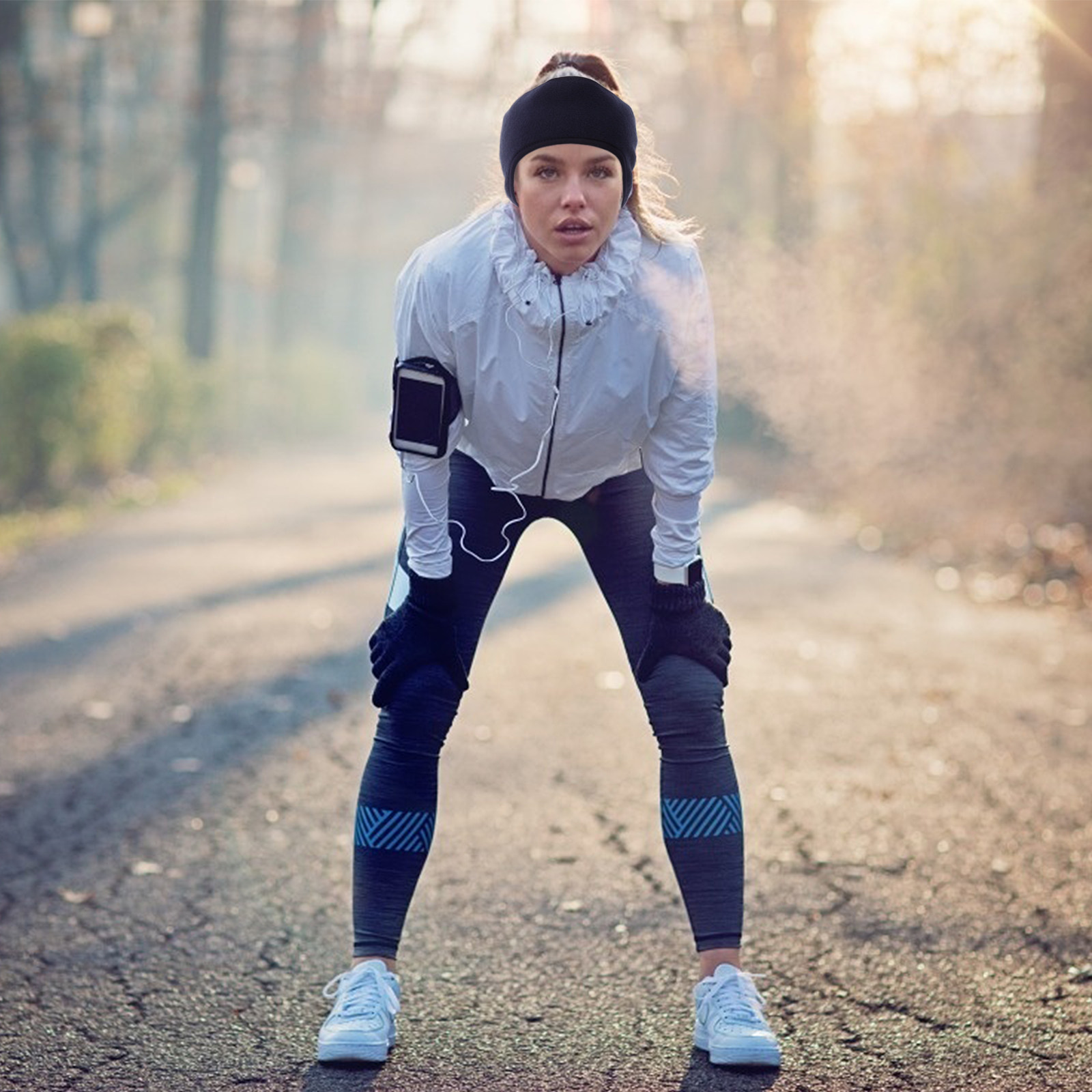 ที่คาดผมกันหนาวผ้าฟลีซขนแกะ 2  - Fleece Ear Warmer Band บทวิจารณ์และราคา