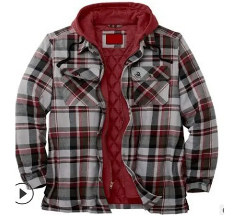 เสื้อแจ็คเก็ตผ้าแฟลนเนลลายสก็อ - Flannel Shirt Lined บทวิจารณ์และราคา