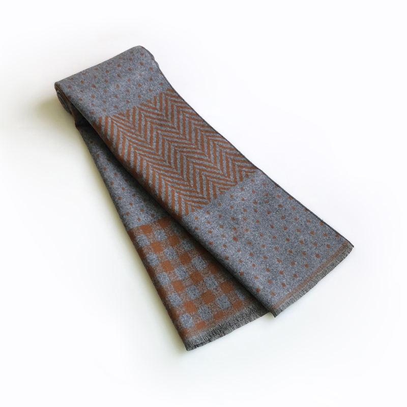 ผ้าพันคอแฟชั่นสำหรับผู้ชายดีไซ - Wool Scarf Men บทวิจารณ์และราคา