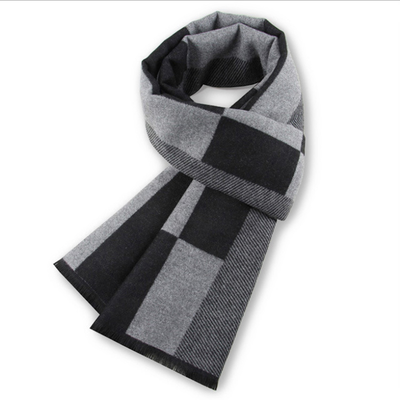 ผู้ชายผ้าพันคอสําหรับชายฤดูหนา - Wool Scarf Men บทวิจารณ์และราคา